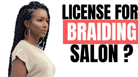 do you have to be licensed to braid hair